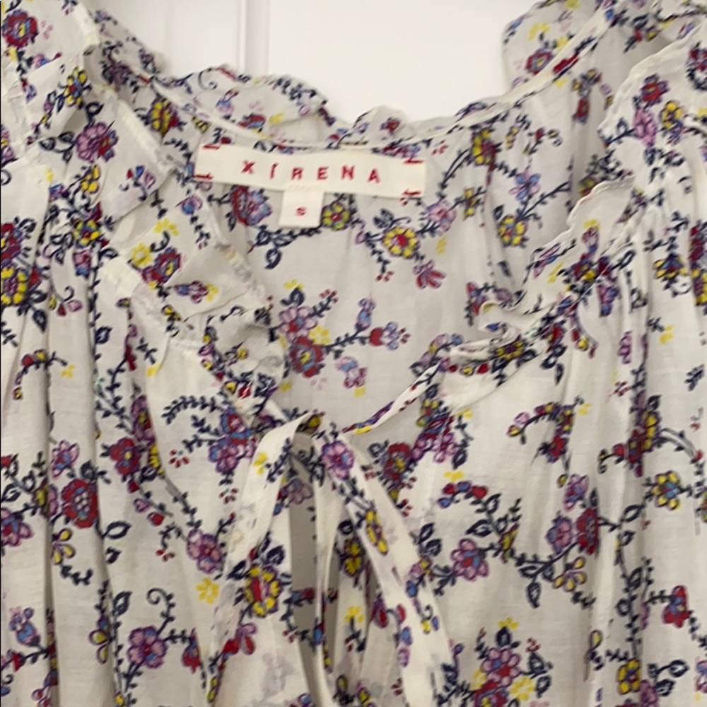 Xirena short dress floral print.